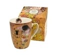 Cana The Kiss, Duo, 390 ml, portelan, portocaliu