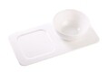 Set bol si tava pentru gustari Cashmere Bone, Maxwell & Williams, 32 x 9 x 16.5 cm, portelan, alb