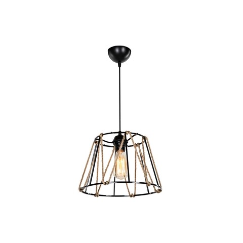 Lustra siyah, asz.1269, squid lighting, 30x60 cm, 60w, negru