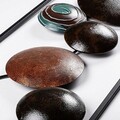 Decoratiune de perete, Textured, Metal, 90 x 32 x 4 cm, Multicolor