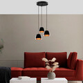 Lustra, Fulgor, 942FLG1481, Metal, Negru