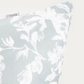 Lenjerie de pat pentru o persoana Laura, Homla, 2 piese, 140x200 cm, microfibra din poliester, albastru/alb