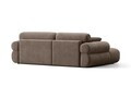 Coltar stanga 4 locuri, Ophelia, Micadoni Home, 236x164x84 cm, tesatura structurata, cappuccino