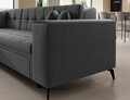 Coltar extensibil stanga 4 locuri ELTAP, Sol-08, Solange, 292x196x84 cm, lemn/poliester, gri