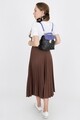 Rucsac Beverly Hills Polo Club, 622, piele ecologica,  negru/lila