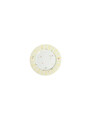 Serviciu de masa 18 piese, Brandani, Polline Yellow, portelan New Bone China