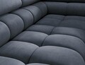 Coltar extensibil dreapta 5 locuri ELTAP, RT-40AU, Ferucce, 276x200x93 cm, lemn/poliester, albastru inchis