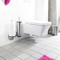 Suport role rezerva hartie igienica, Brabantia, Profile Brilliant Steel, 15.5x14x38.3 cm, otel, argintiu