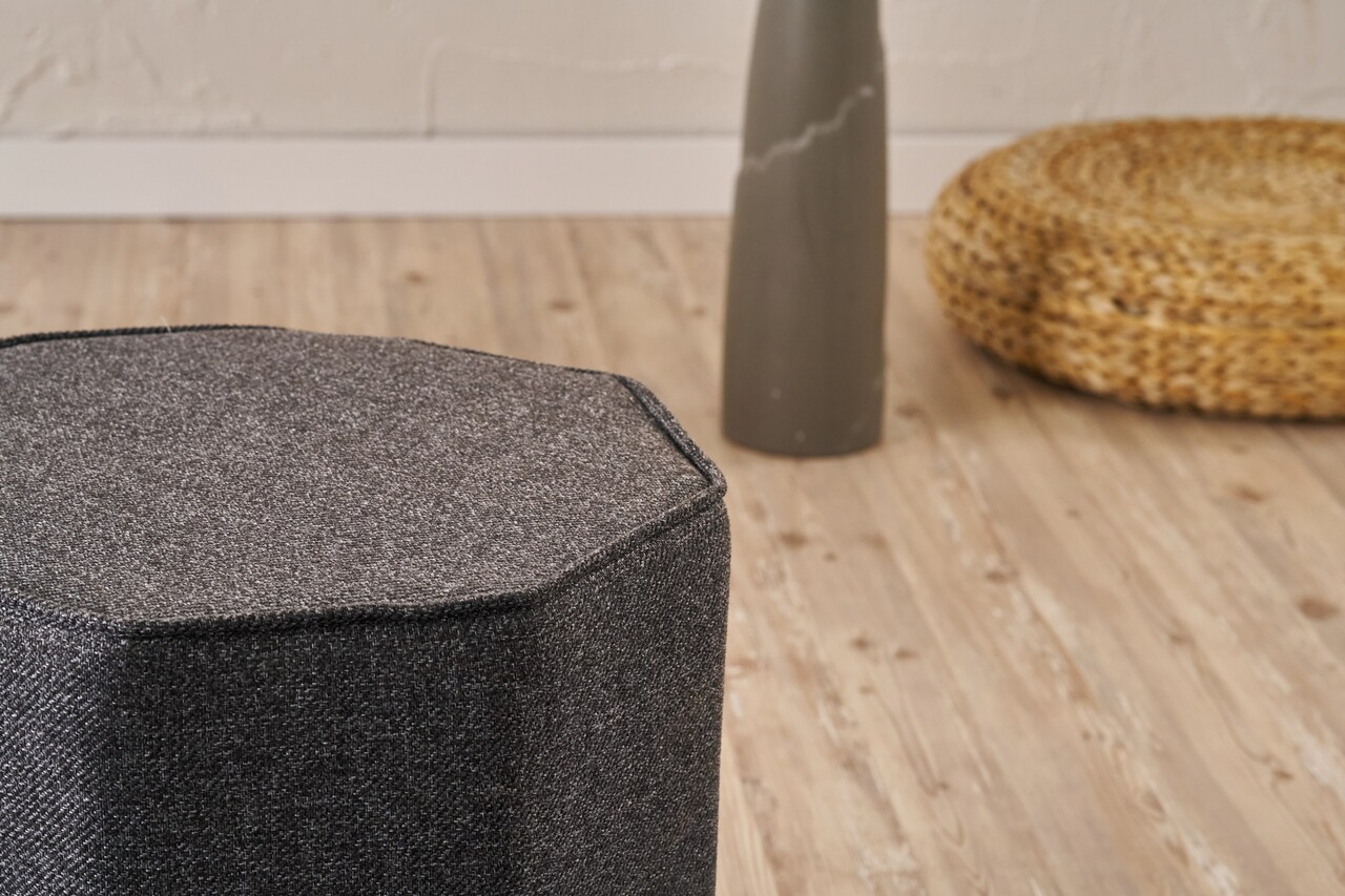 Taburet, Atelier del Sofa, 825BLC5155, Lemn, Fumuriu - view 3