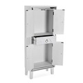 Bufet  Loiri, Versa, 48 x 25 x 122 cm, MDF, alb