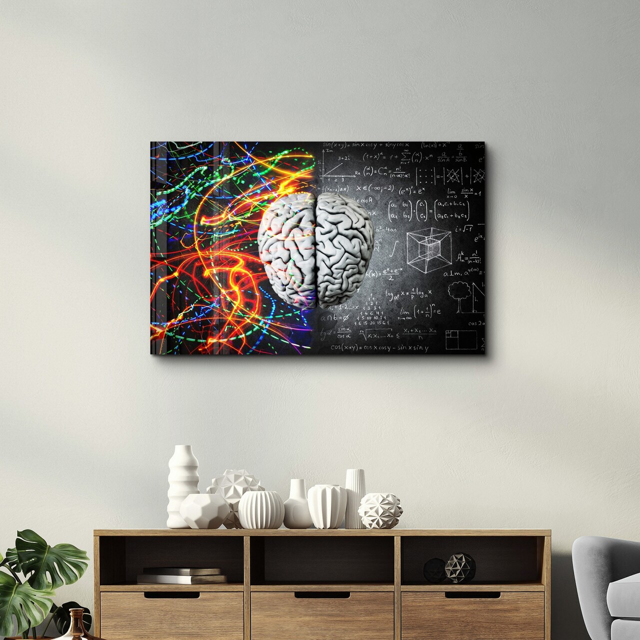 Tablou decorativ, CAM-4073, Dimensiuni: 46 x 72 cm, Multicolor - view 2