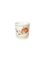 Set 4 pahare, Elfomagia, Brandani, 6x6 cm, portelan New Bone China