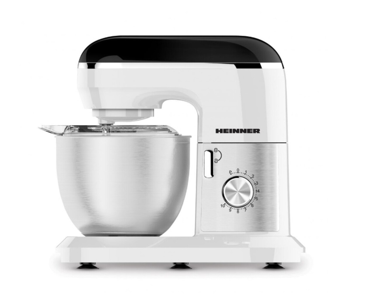 Mixer planetar Heinner, 1000W, 6L, alb/negru - 1 | YEO