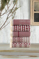 Set prosoape de baie, Viaden, Maya, Bumbac, Rosu claret