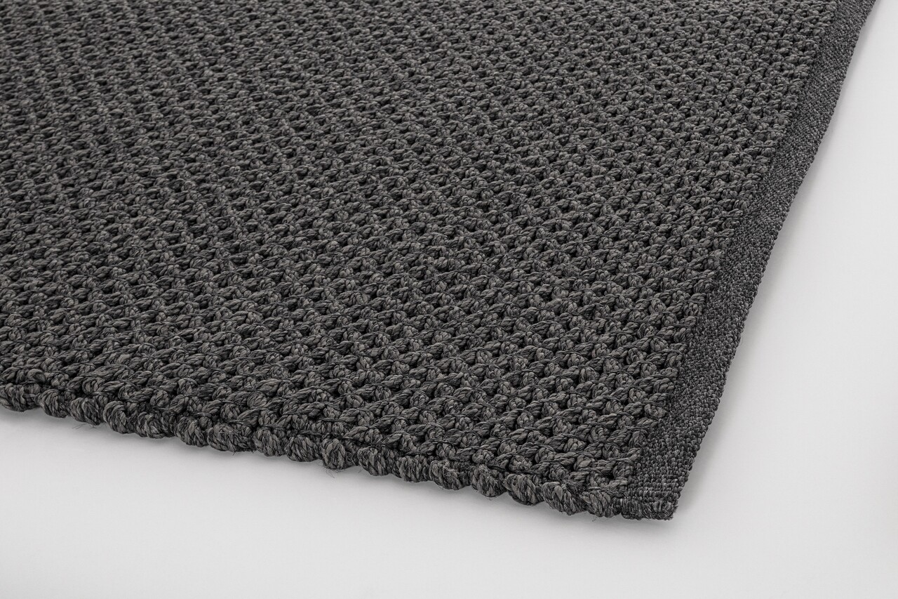 Covor de exterior Daya Outdoor, Bizzotto, 200 x 300 cm, polipropilena, lucrat manual, gri - 1 | YEO