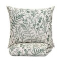 Lenjerie de pat King Size, Liliane Essentials, Homla, 3 piese, 200x220 cm, microfibra din poliester, bej/verde