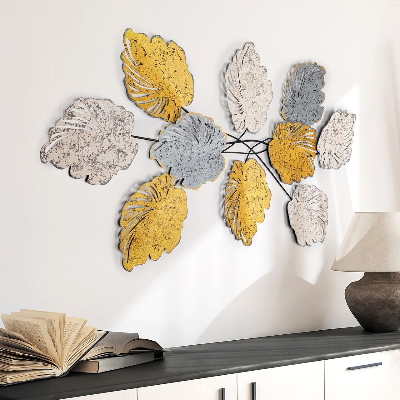 Decoratiune de perete, Casado, Dimensiuni: 117 x 2 x 57 cm, Multicolor