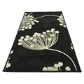 Covor Electra, Decorino, 120x170 cm, polipropilena, negru/gri