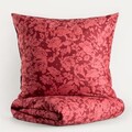 Lenjerie de pat pentru o persoana, Margot, Homla, 2 piese, 140x200 cm, poliester, burgundy