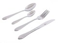 Set tacamuri 72 piese + valiza Maria, Domotti, inox