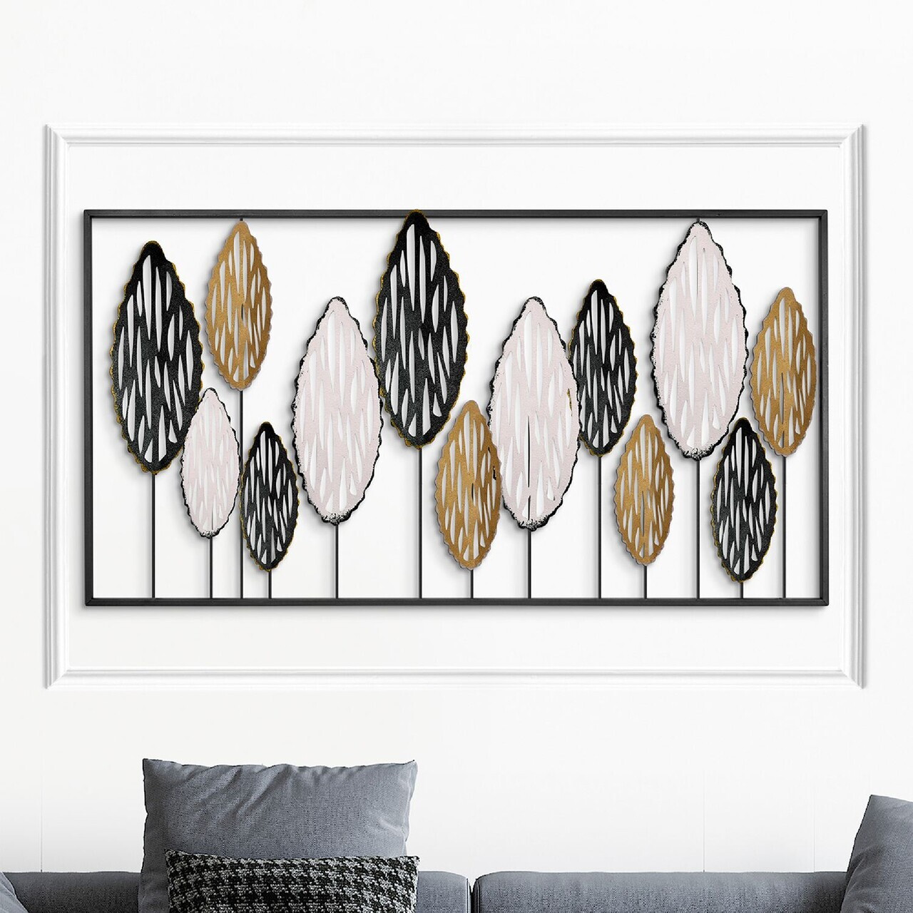 Decoratiune de perete, Maravilloso, Metal, Grosime: 0,6 mm, Multicolor — imaginea 2