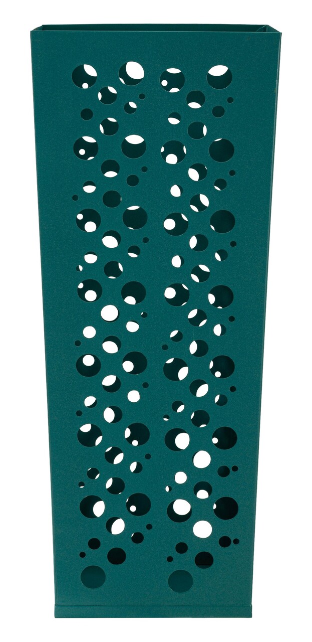 Suport pentru umbrele, Mauro Ferretti, Fit, 19x19x48 cm, metal, turcoaz - imagine 5