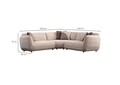 Coltar, Atelier del Sofa, 560ARE5259, Cadru: LEMN/PAL, Crem