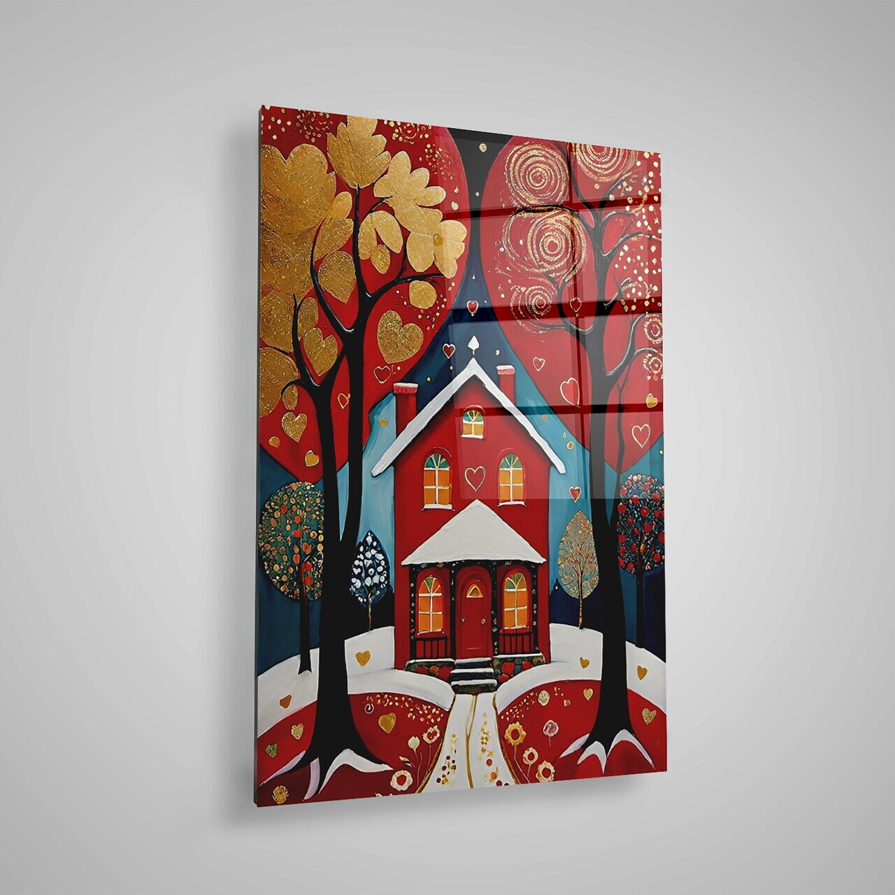 Tablou decorativ, CAM12358, 50 x 70 cm, Multicolor — imaginea 2
