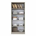Dulap pentru haine, Hanah Home, BA306, 90x210x57.5 cm, Gresie