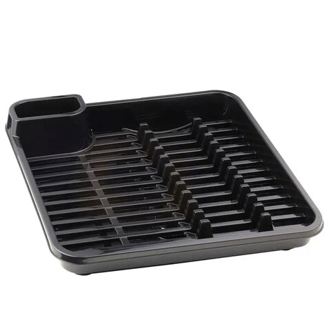 Scurgator de vase milo, domotti, 39 x 39 x 7.1 cm, plastic, negru