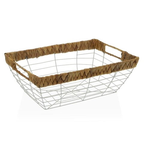 Cos pentru fructe rowe, versa, 23.5 x 12 x 33.5 cm, otel, alb