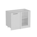 Dulap pentru bucatarie, Hanah Home, Minar, 105x72x56 cm, Alb