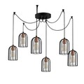 Lustra, Alby, 525NOR1564, Metal, Negru/Bronz