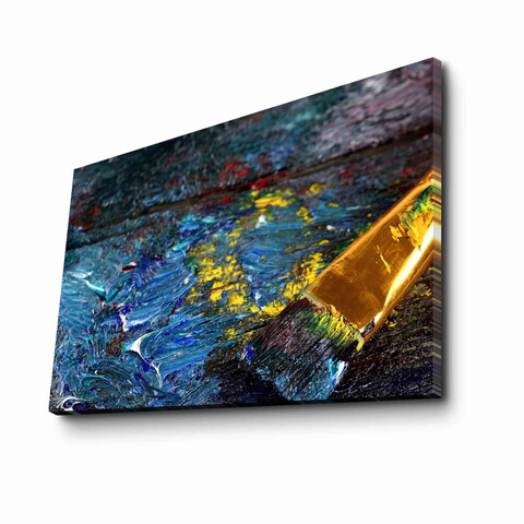 Tablou decorativ, 4570YBC-03, Canvas, Dimensiune: 45 x 70 cm, Multicolor
