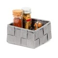 Organizator dulap, Compactor, Tex Small, 12 x 12 x 7 cm, textil, gri