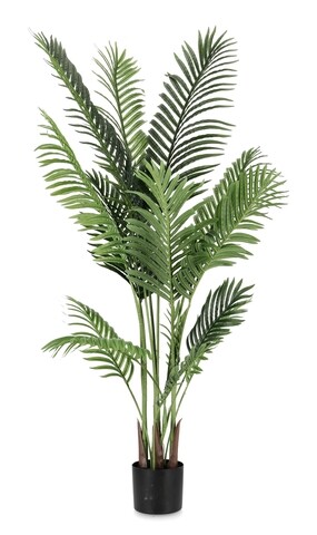 Planta artificiala in ghiveci Kenzia, Bizzotto, Ø 100 x 140 cm, 15 frunze, verde