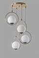 Lustra, Stala, 846STL2848, Metal, Alb / Cupru