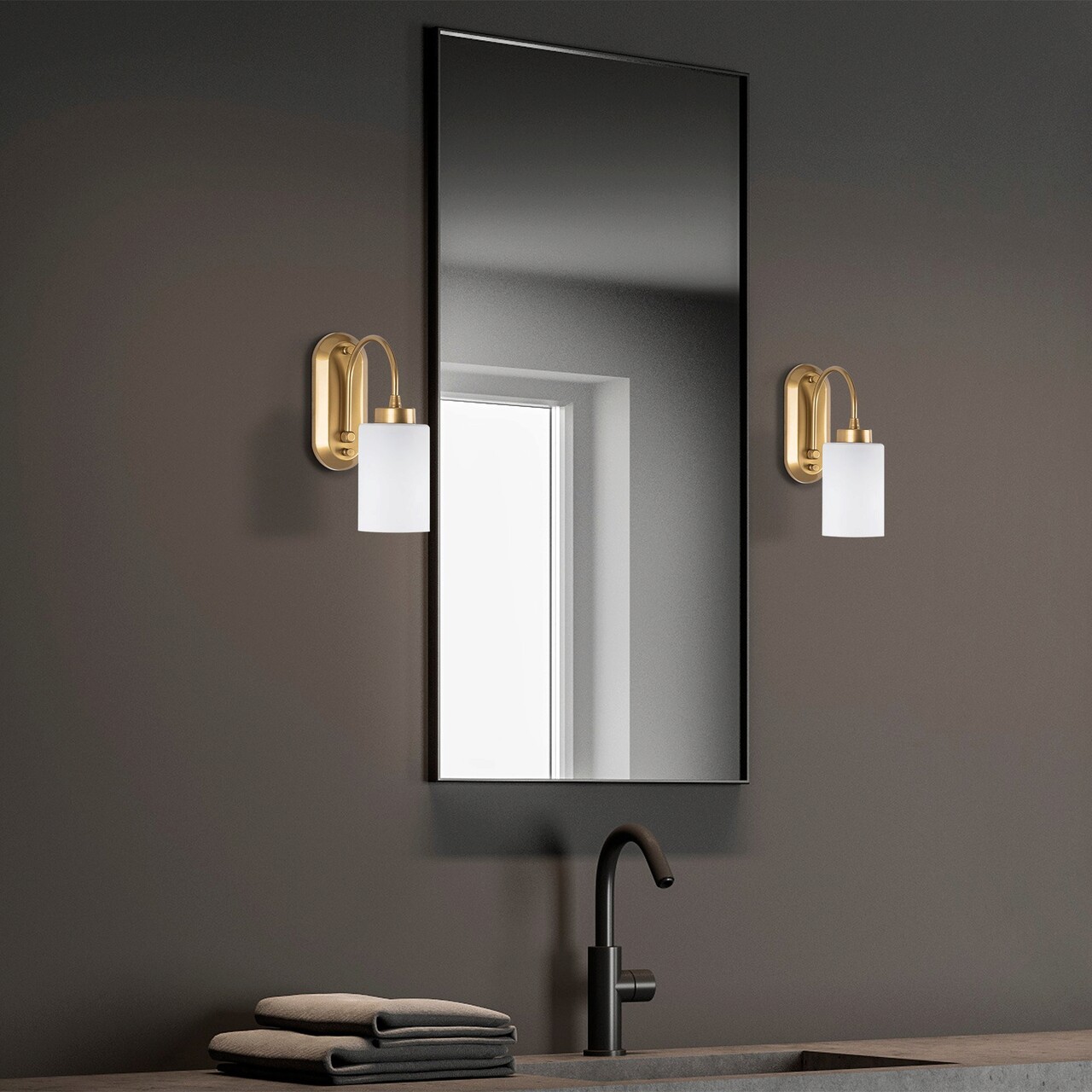 Aplica de perete, Fulgor, 942FLG2201, Metal, Auriu - 2 | YEO
