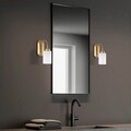 Aplica de perete, Fulgor, 942FLG2201, Metal, Auriu