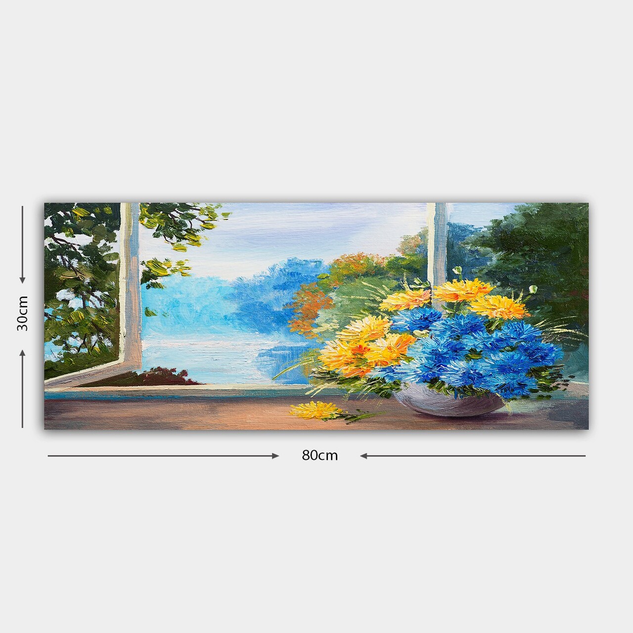 Tablou decorativ, YTY266361548_3080, 30 x 80 cm, Multicolor - view 2
