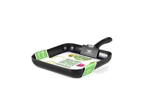 Tigaie grill, greenpan, diamond, 28 x 28 cm, aluminiu forjat/bachelita