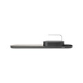 Set organizator chiuveta cu suport de uscare vase, Brabantia, SinkStyle Mineral, 75x13x15 cm, plastic/inox, gri inchis