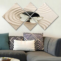 Set 4 tablouri decorative, 4MDF259459121, MDF, Imprimat UV, Multicolor