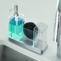 Organizator pentru chiuveta 2in1 Forma, iDesign, 20.6x7.6x20.3 cm, inox