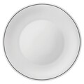 Serviciu de masa 18 piese, Chiaroscuro, Bormioli, opal, alb