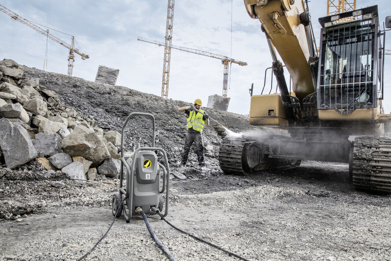 Aparat de spalat cu presiune profesional HD 7/17 Cage-ST, Karcher, gri — imaginea 2