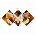 Set 4 tablouri decorative, 4MDF1327589447, MDF, Imprimat UV, Multicolor