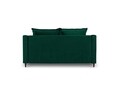 Canapea, Freesia, Mazzini Sofas, 2 locuri, 150x94x90 cm, catifea, verde bottle