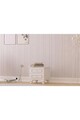 Noptiera, Rabi, Rb-186-07, 45x45x40 cm, PAL, Alb mat