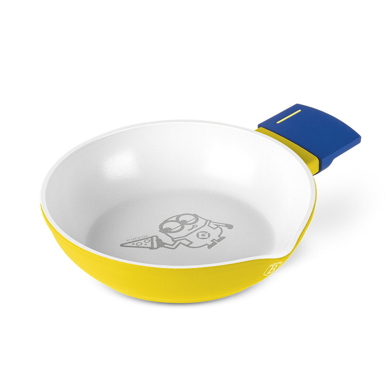 Tigaie pentru oua Berlinger, Minions Collection, 16 cm, aluminiu forjat, galben/albastru — imaginea 3